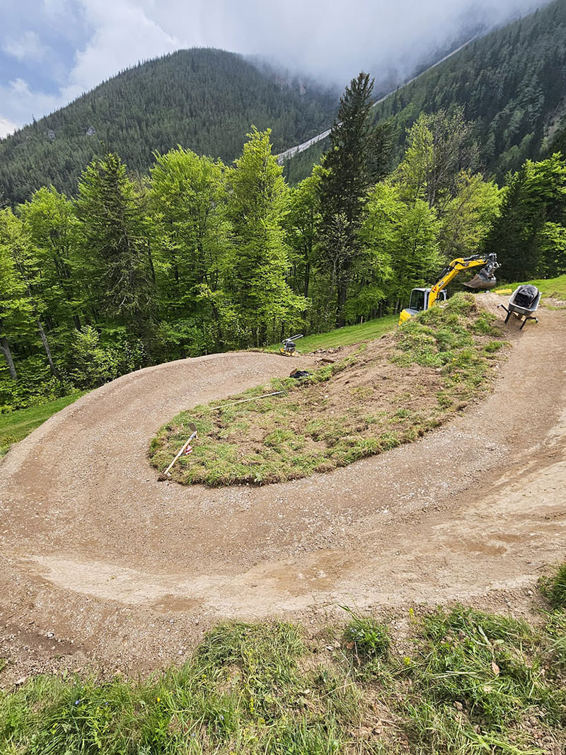 Trailbau mit Aussicht! Ein Update vom Flow-Trail